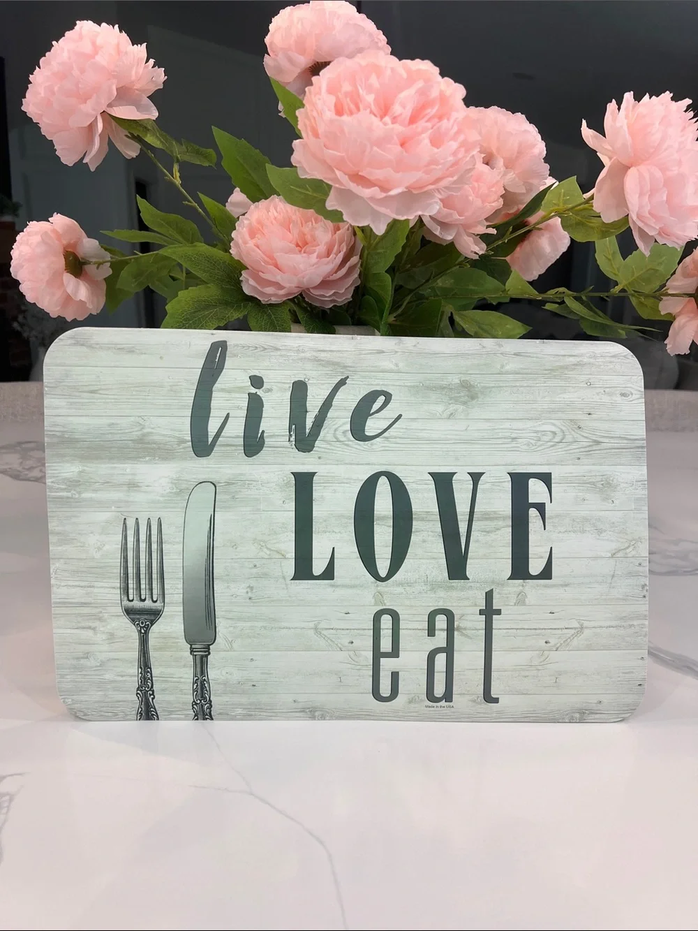 Live 🍴Love 🍴eat... 6pc Placemats.